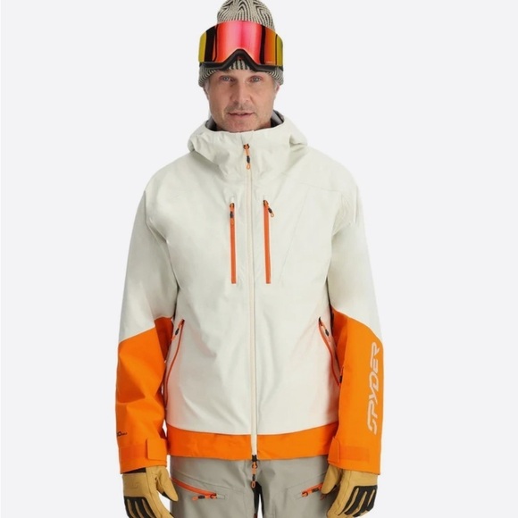 Spyder Sanction Mens Shell Jacket 2025 size medium - Picture 1 of 16